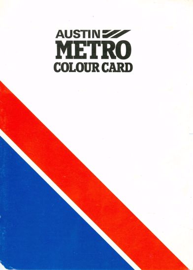 Picture of Austin Metro Colour Card 3472
